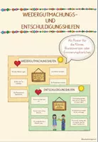 Vorschau - Poster - Entschuldigungs- und Wiedergutmachungshilfen - Deckblatt