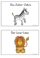 Vorschau - Bildkarten - Die Wohlfühltiere - Ritualkarten - Seite 2