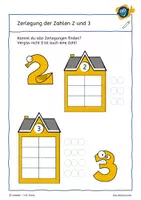Vorschau - Arbeitsblätter - Zahlenzerlegung bis 10 Arbeitsblätter - Seite 2