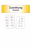 Vorschau - Fördermaterial/Inklusion - Klettmappe, Hund, Zuordnung, Förderung, TEACCH - Seite 2