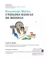 Vista previa - Unidades / Secuencias / Situaciones de Aprendizaje - Unidades Básicas de Medidas para primaria - Portada
