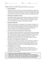 Vorschau - Arbeitsblätter - AB mit Fragen zum Thema "Rollschuhe" + Lösungsblatt - Seite 1