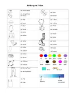 Vorschau - Arbeitsblätter - Kleidung und Farben - Personen beschreiben - Seite 2