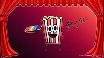 Vorschau - Arbeitsblätter - Melodie für Glockenspiel und Keyboard (Popcorn-Song) - Seite 2