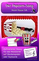 Vorschau - Arbeitsblätter - Melodie für Glockenspiel und Keyboard (Popcorn-Song) - Deckblatt