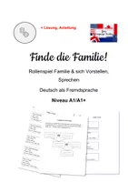 Vorschau - Stundenentwürfe - Materialpaket DaF DaZ - A1-C1 - Seite 1