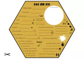 Vorschau - Arbeitsblätter - Steckbriefe-Honigwaben/ein Gemeinschaftsbild - Bienenstock - Seite 2