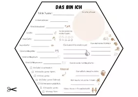 Vorschau - Arbeitsblätter - Steckbriefe-Honigwaben/ein Gemeinschaftsbild - Bienenstock - Seite 3