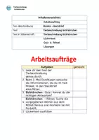 Vorschau - Arbeitsblätter - Tierbeschreibung: Eichhörnchen (Text, Lückentext, Quiz, Rätsel) - Seite 2