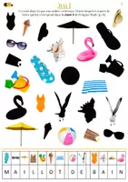 Aperçu - Jeux - Kit Livrets d'enquête Plage et Eté - Niveaux 1 et 2 - Page 3