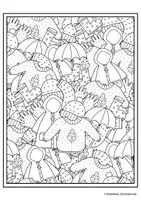 Vorschau - Mal- und Bastelvorlagen - Herbst - Mandalas / Ausmalbilder / Malvorlagen - Seite 1