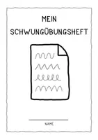 Vorschau - Arbeitsblätter - Schwungübungen - Heft & Kartei - Anfangsunterricht Kl. 1 - Seite 1