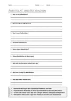 Vorschau - Arbeitsblätter - AB mit Fragen zum Thema "Rotkehlchen" + Lösungsblatt - Deckblatt