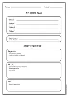 Vorschau - Arbeitsblätter - Simple Past Roll a Story – Kreatives Schreiben Englisch differenziert - Seite 2
