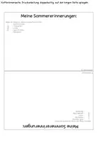 Vorschau - Arbeitsblätter - Erzählanlass Ferienerzählung aus dem Sommerferien-Koffer - Seite 2