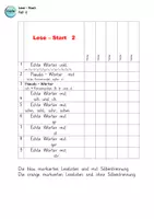 Vorschau - Unterrichtsreihen - Lese-Start Teil 2 -Lese-Training gegen Leseschwäche - Seite 2
