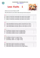 Vorschau - Unterrichtsreihen - PAKET= 3x Sinnerfassendes Lesen: Lese-Fuchs 1-15 - Seite 3