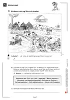 Vorschau - Arbeitsblätter - Sprachkompetenz integrativ fördern - Deutsch lernen mit Geschichte: Altsteinzeit | Sekundarstufe DaZ Klasse 5-6 | Wortschatzarbeit, Bildbeschreibung, Diktate, Wortschatz | Fördermaterial, Arbeitsblätter, Kopiervorlagen mit Lösungen - Deckblatt