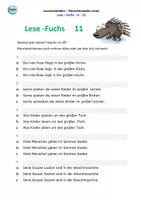 Vorschau - Unterrichtsreihen - Sinnerfassendes Lesen: Lese-Fuchs 11-15 - Seite 2