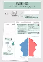 Vorschau - Unterrichtsreihen - Bevölkerung 3: Bevölkerungsdiagramme interaktiv und digital analysieren - Deckblatt