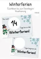 Vorschau - Poster - Countdown Winterferien - Deckblatt