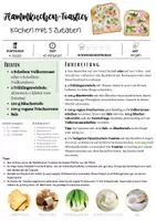 Vorschau - Unterrichtsreihen - Rezept: Vegane Flammkuchen-Toasties | vegan | Hauswirtschaft & Ernährung | Klasse 5–9 - Seite 2