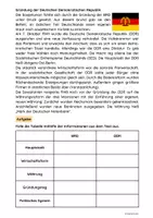 Vorschau - Arbeitsblätter - Die doppelte Staatsgründung (BRD und DDR) - Seite 2