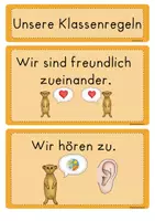 Vorschau - Poster - Klassenregeln Erdmännchen / Erdmännchenklasse - Seite 3