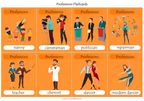 Vista previa - Hojas de trabajo - Professions Bundle - página 3