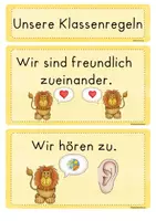 Vorschau - Poster - Klassenregeln Löwe / Löwenklasse - Seite 3