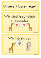 Vorschau - Poster - Klassenregeln Giraffe / Giraffenklasse - Seite 3