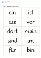 Vorschau - Unterrichtsreihen - Lese-Tempo steigern - Kurze, häufige Wörter - Seite 2