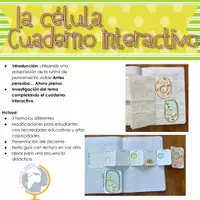 Vista previa - Hojas de trabajo - La célula cuaderno interactivo - página 1