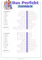 Vista previa - Juegos / Gamificación - Partizip Perfekt, Kreuzworträtsel - Portada