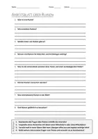 Vorschau - Arbeitsblätter - AB mit Fragen zum Thema "Ruine" + Lösungsblatt - Deckblatt