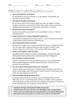 Vorschau - Arbeitsblätter - AB mit Fragen zum Thema "Russland" + Lösungsblatt + Mindmap + Infografiken - Seite 2