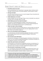 Vorschau - Arbeitsblätter - AB mit Fragen zum Thema "Saale" + Lösungsblatt - Seite 1