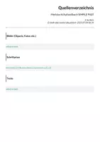 Vorschau - Poster - Merkbuch/Aufstellbuch SIMPLE PAST - Seite 1