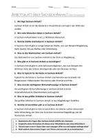 Vorschau - Arbeitsblätter - AB mit Fragen zum Thema "Sachsen-Anhalt" + Lösungsblatt + Infografik - Seite 2