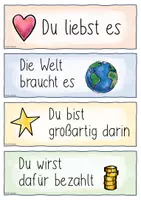 Vorschau - Aufgabenkarten - Ikigai - 60 Reflexions- und Gesprächsfragen zu den 4 Bereichen - Seite 3