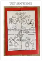 Vorschau - Arbeitsblätter - Lapbook Verkehrserziehung - Sicher im Verkehr & auf dem Schulweg - Seite 2