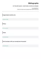 Aperçu - Apprentissages en autonomie - KIT ESCAPE GAME - AVENTURE 4 COINS DU MONDE - Page 1