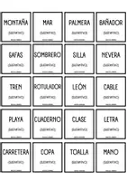 Vista previa - Juegos / Gamificación - JUEGO DE MESA: CLASES DE PALABRAS - página 3