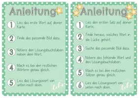 Vorschau - Arbeitsblätter - Lesespaziergang Sommer - Seite 1