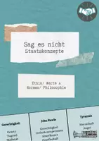 Vorschau - Spiele - Sag es nicht - Alternative Version: Staatskonzepte/Regierungsformen - Deckblatt