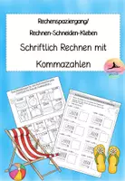 Vorschau - Arbeitsblätter - Wachsendes Materialpaket Rechenspaziergänge Klasse 3 ZR 1000 - Seite 1