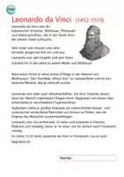 Vorschau - Unterrichtsreihen - Leonardo da Vinci (einfach bis schwer) - Seite 2