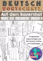 Vorschau - Arbeitsblätter - Bauernhof - fächerübergreifendes Materialpaket differenziert für Klasse 1-3 - Seite 1