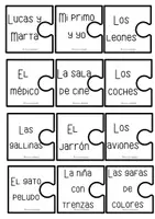 Vista previa - Juegos / Gamificación - PUZZLE CON SUJETOS Y PREDICADOS - página 3