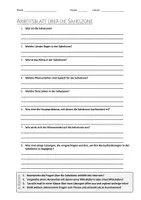 Vorschau - Arbeitsblätter - Lernposter + AB mit Fragen zum Thema "Sahelzone" + Lösungsblatt + Mindmap + Infografik - Seite 1